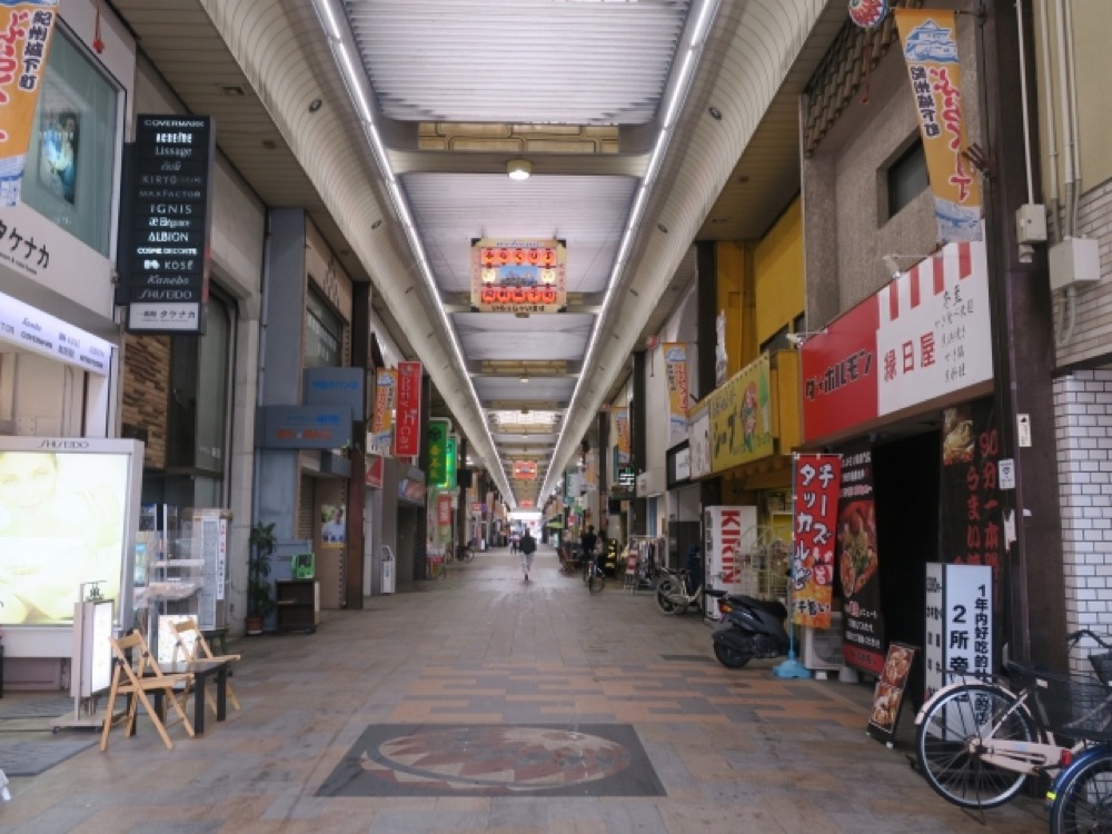 地域活性化した街並み