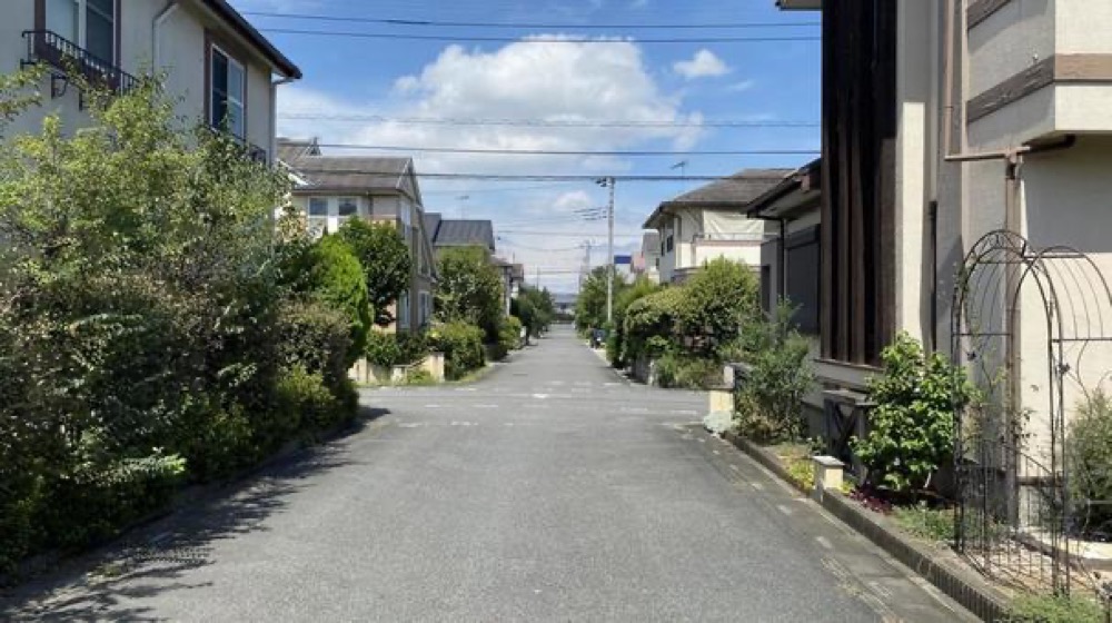 閑静な住宅街